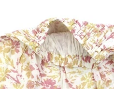 Noa Noa Miniature print offwhite/rosa/yellow nederdel watercolour